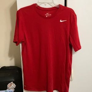 Nike dri fit red shirt